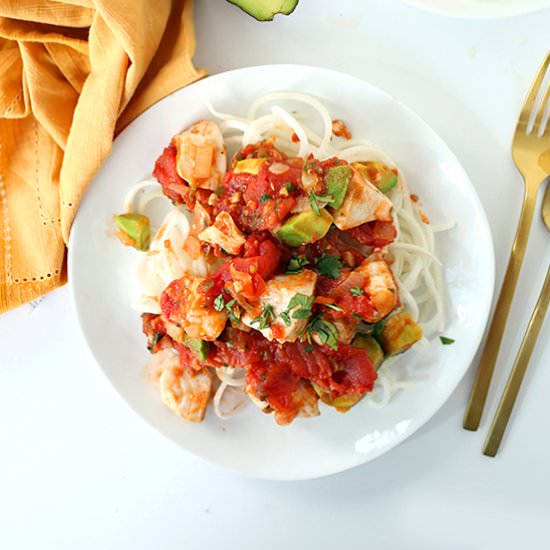 Spicy Tilapia and Black Radish