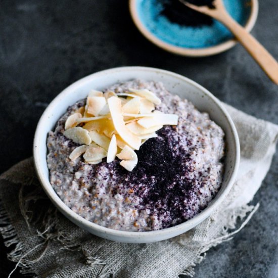 Overnight Chia Porridge with Rye