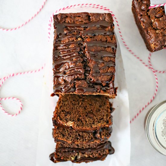 Triple Chocolate Banana Bread