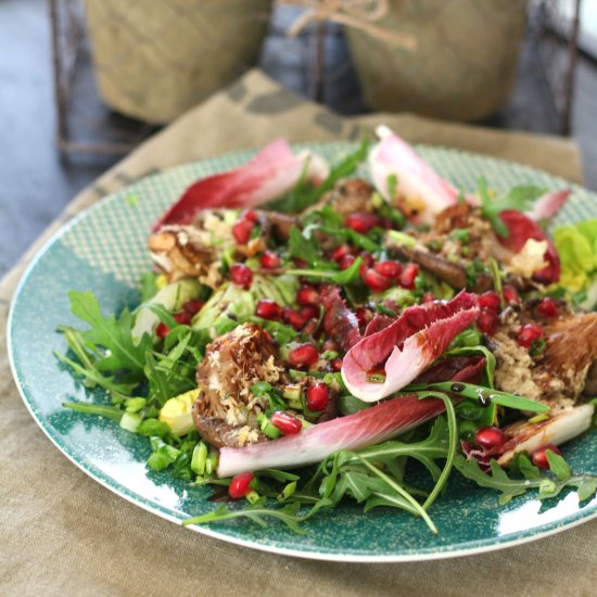 Oyster Mushrooms Salad