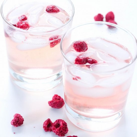 DIY Lemon Raspberry Soda