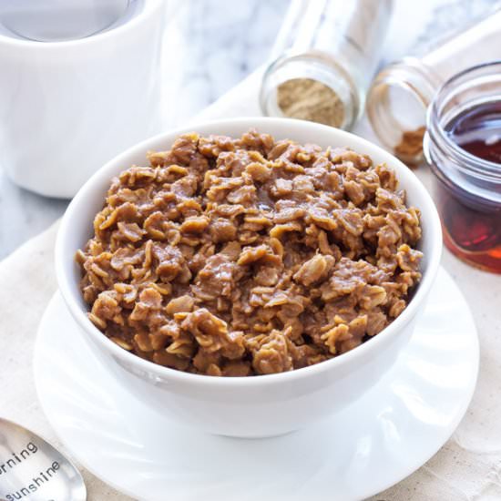 Dirty Chai Oatmeal