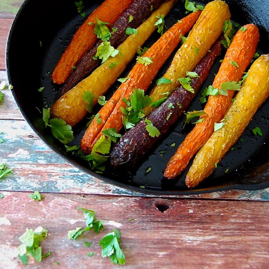 The BEST Roasted Carrots.