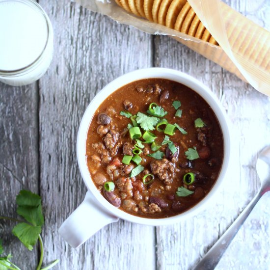 Venison and Bean Chili