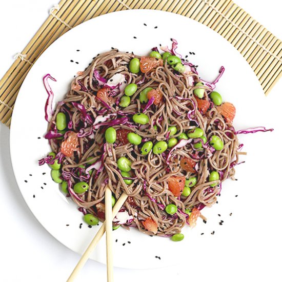 Citrus Soba Noodle Salad