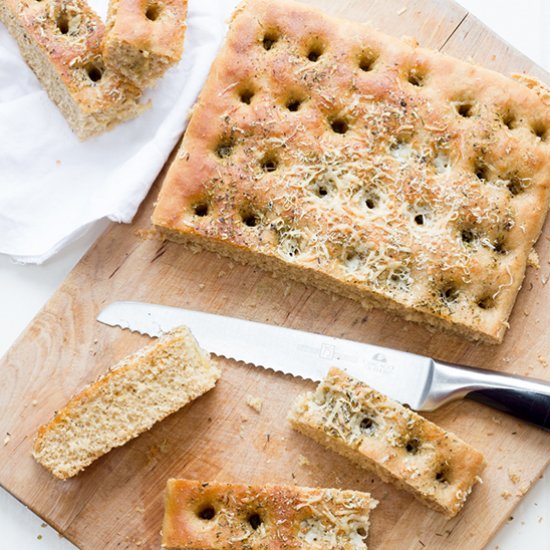 30 Minute Whole Wheat Focaccia