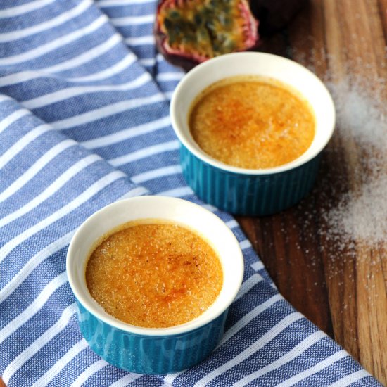 Maracuja Creme Brulee