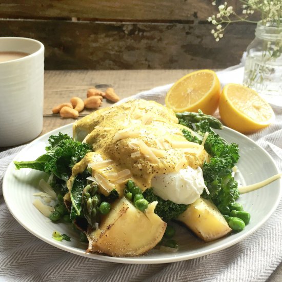 Vegan Cashew Cream Hollandaise