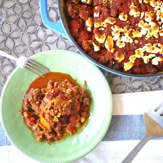 Ground Turkey Enchilada Casserole