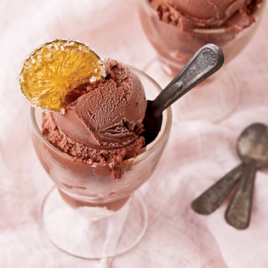 Chocolate Margarita Ice Cream