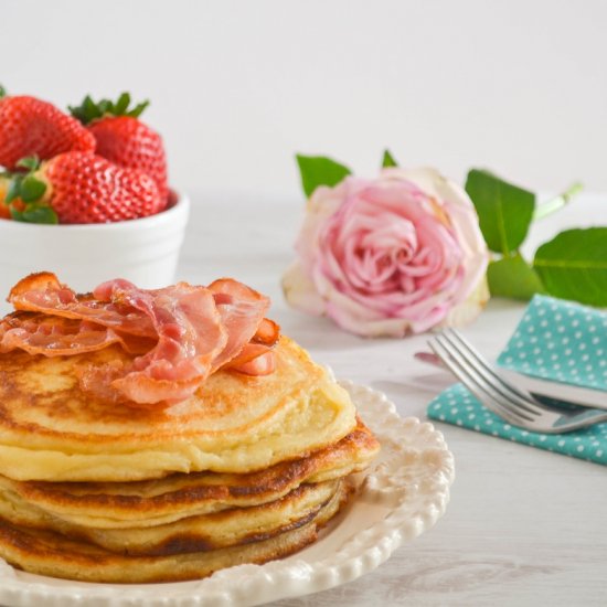 Fluffy Ricotta Pancakes