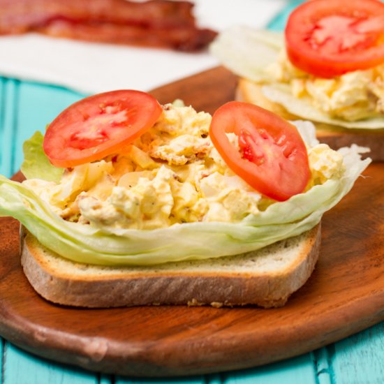 Egg Salad with Bacon