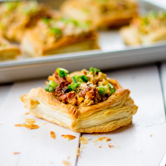 jalapeño corn & cheese pastry puffs