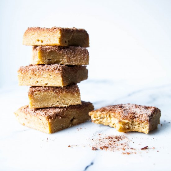 Snickerdoodle bars