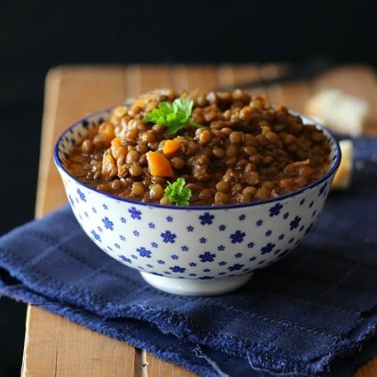 Tomato Lentils