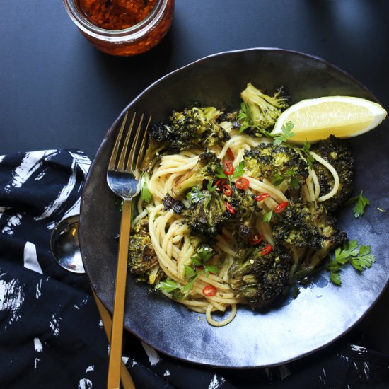 Charred Broccoli Pasta