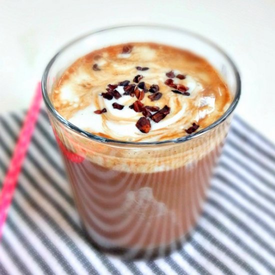 Coconut Cinnamon Hot Chocolate