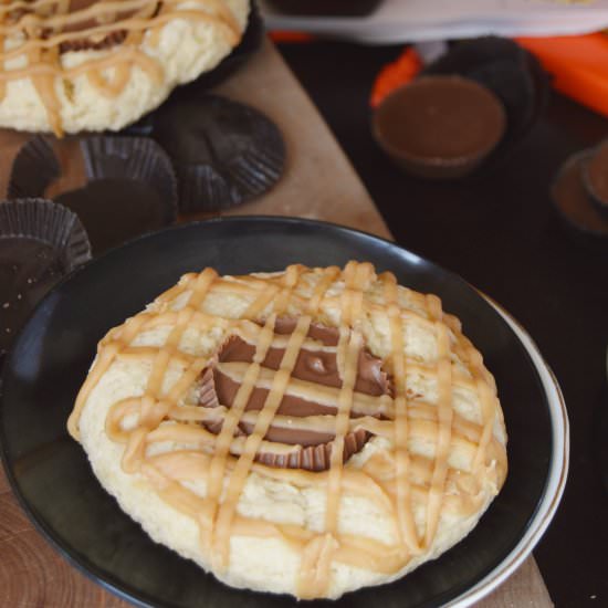 Peanut Butter Cup Scones