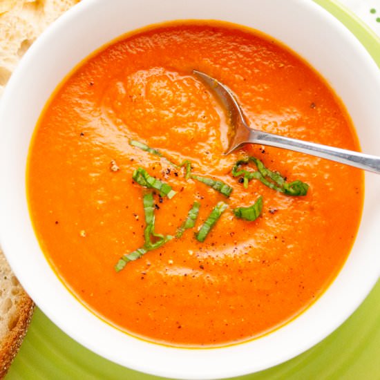 Warm Tomato Soup