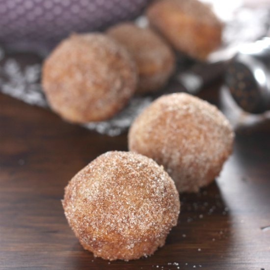 Cinnamon Sugar Chai Donut Muffins