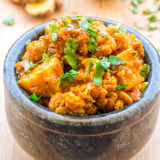 Potato Cauliflower Curry