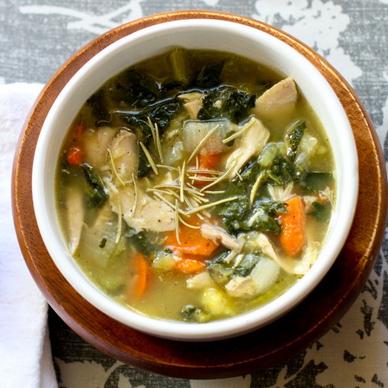 Slow Cooker Chicken Soup