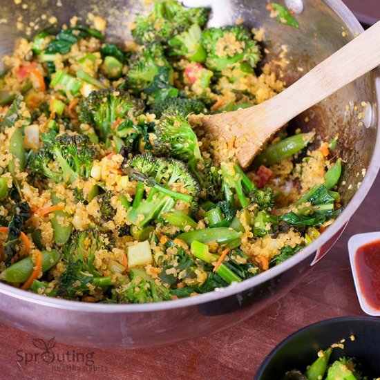 Quinoa Veggie Stir Fry