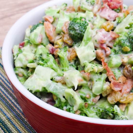 Broccoli and Bacon Salad