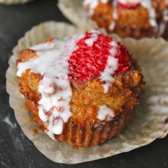 Strawberry Carrot Banana Muffins