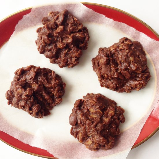 No Bake Chocolate Cookies