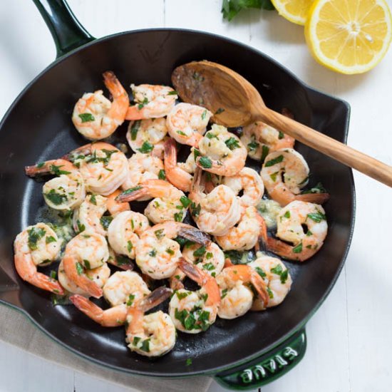 Lemon Garlic Shrimp