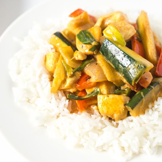 Coconut Chicken Thai Curry