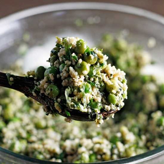 Green Pea Tabbouleh