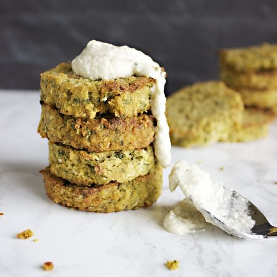 Grain Free Falafel Burgers