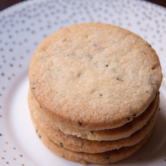 Earl Grey shortbread