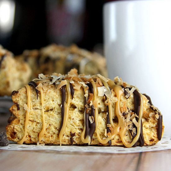 Samoa Scones