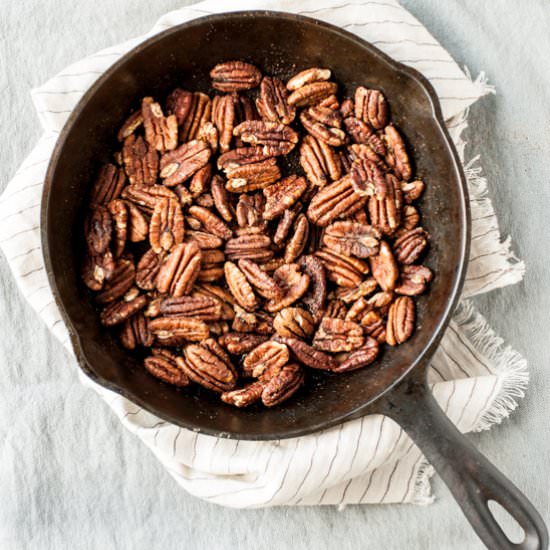 Chai Spiced Pecans