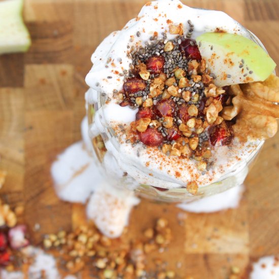 Green Apple Buckwheat Breakfast Jar