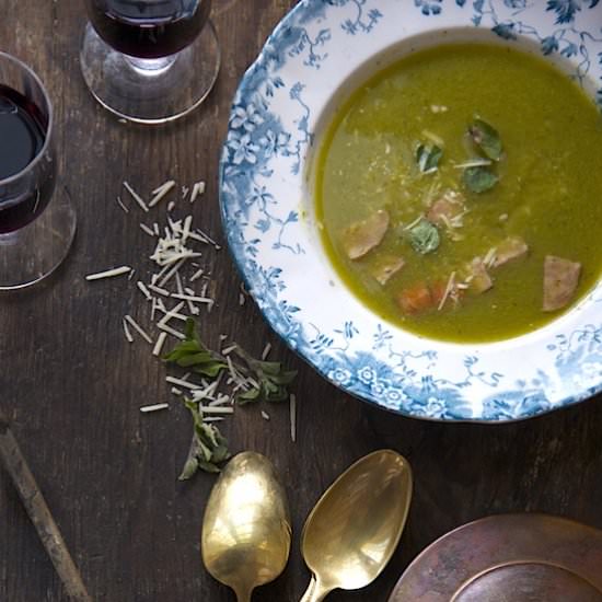 Broccoli and Sausage Soup