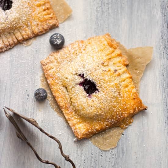 Blueberry Hand Pies with Vanilla