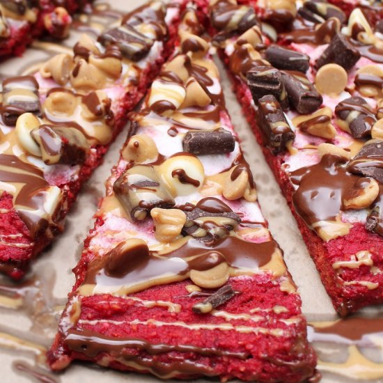 Beet Crust Dessert Pizza