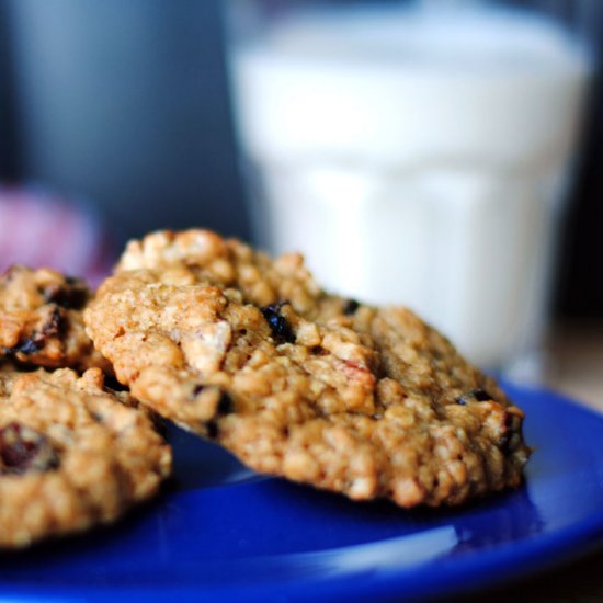 Cranberry Pecan Oatmeal Cookies