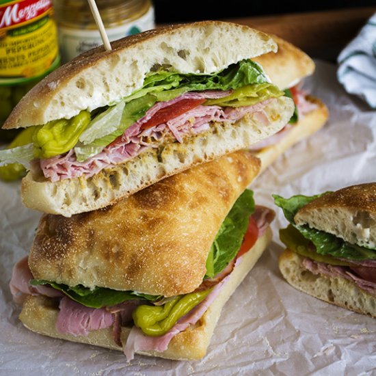 Italian Corner Deli Sandwich