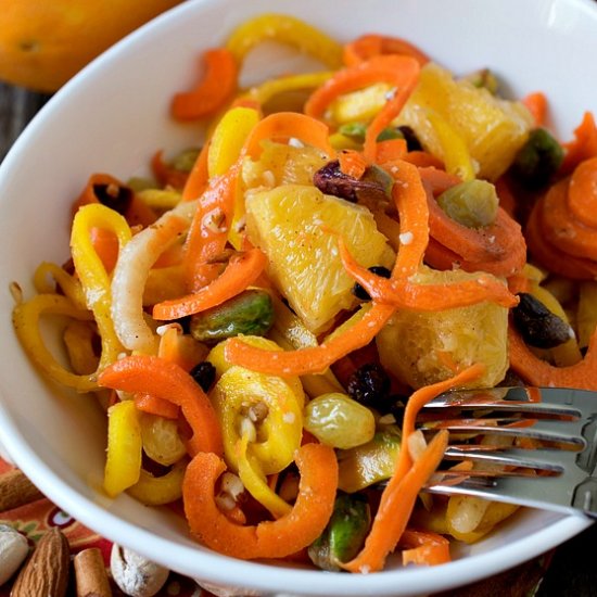 Spiced Carrot Salad