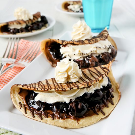 Black Forest Crepes