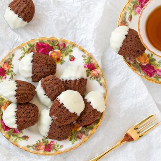 Double Chocolate Madeleines