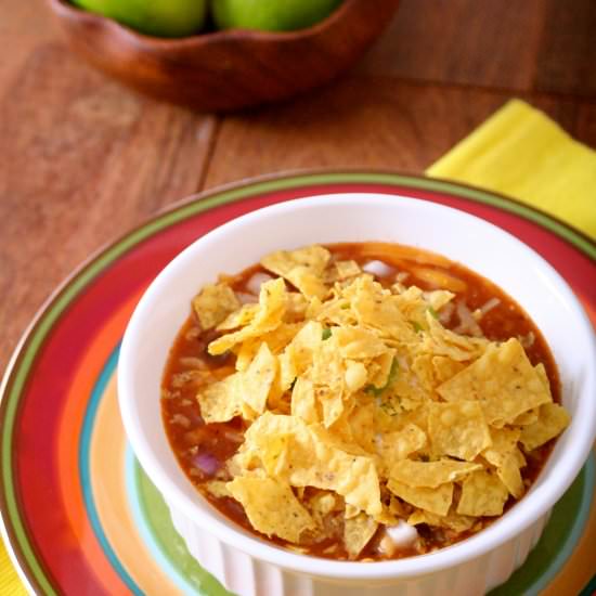 Turkey Lime Tortilla Soup