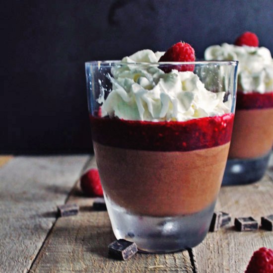 Belgian chocolate mousse