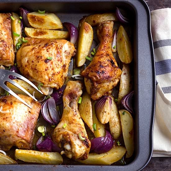 One-Pan Cajun Chicken