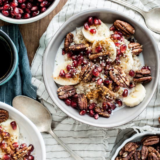 Chai Spiced Porridge